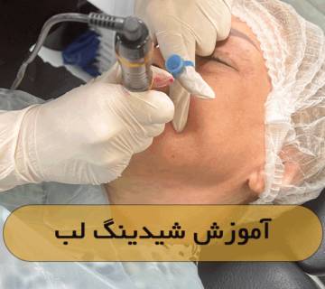 آموزش شیدینگ لب