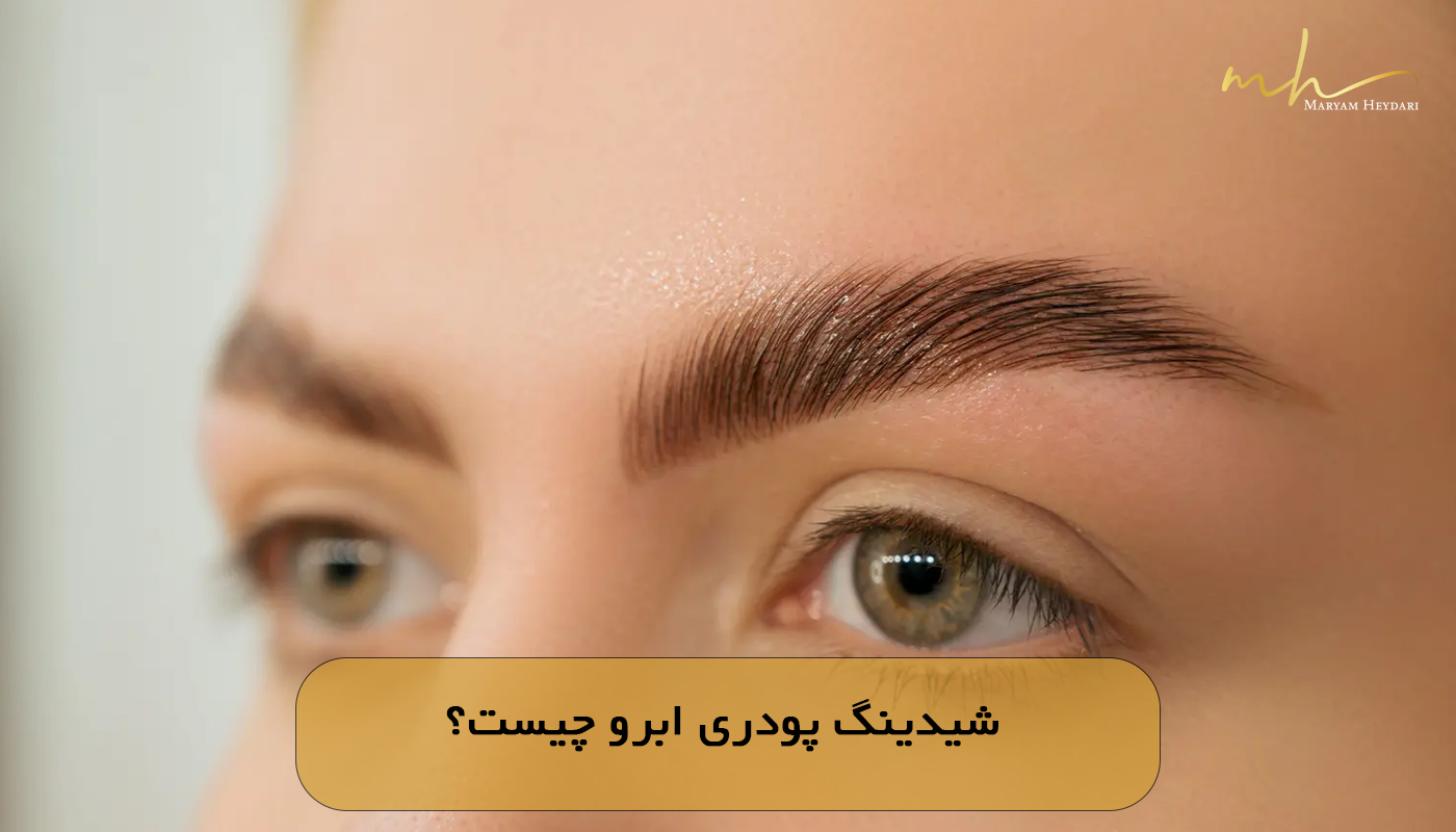 شیدینگ پودری ابرو چیست؟