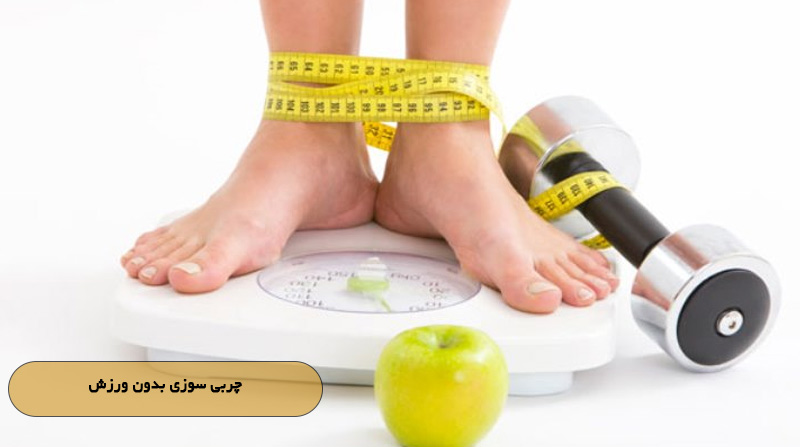 چربی‌ سوزی بدون ورزش